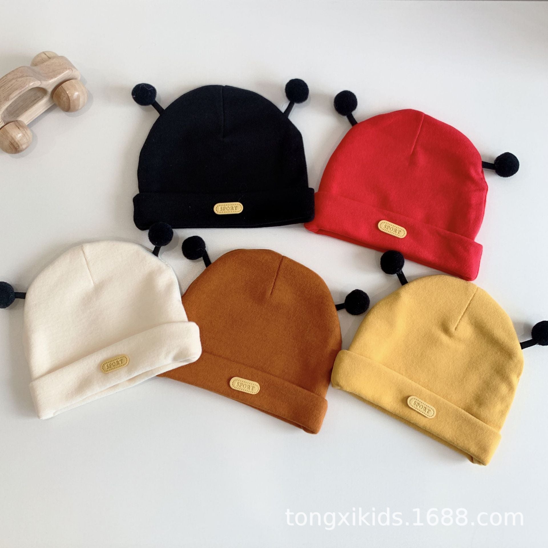 Wholesale Cotton Cute Tentacles Newborn Fontanelle Protection Cap