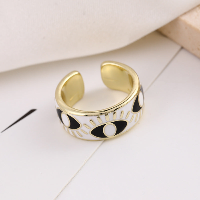 Wholesale Copper Devil Eye Ring