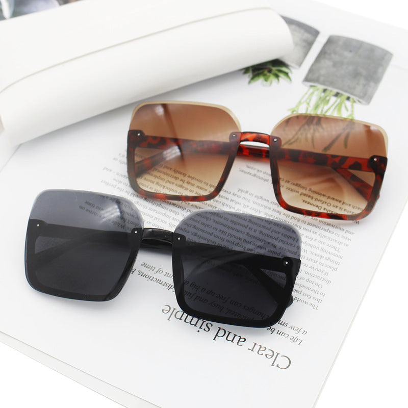 Wholesale PC Half Frame Sunglasses