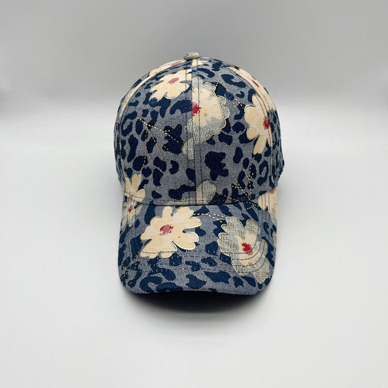 Gorra De Béisbol De Flores De Algodón al por mayor