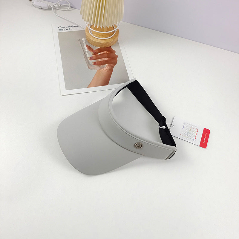 Wholesale Cotton Sunscreen Ice Silk Sunshade Empty Hat