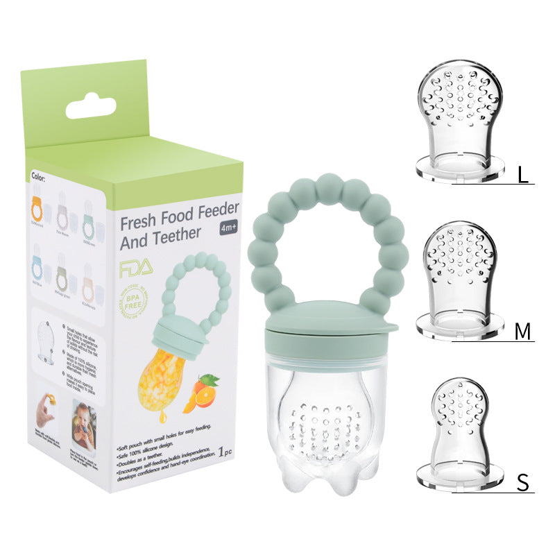 Wholesale Fruit Complementary Food Grade Baby Silicone Pacifier