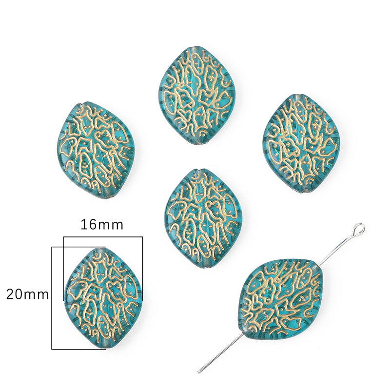 Wholesale 20pcs/Pack Vintage Baroque Acrylic Beads