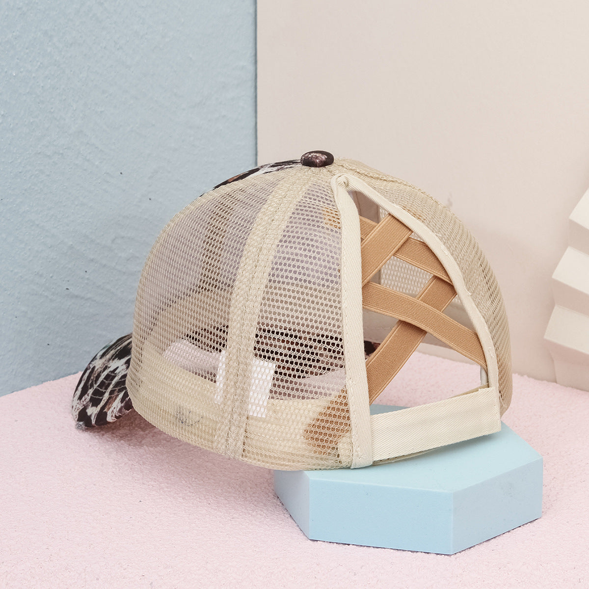 Gorra De Béisbol Con Estampado De Leopardo De Algodón al por mayor