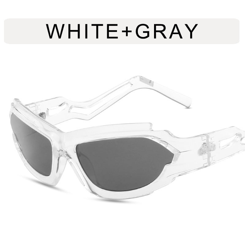 Wholesale Futuristic Riding PC Men's Sunglasses