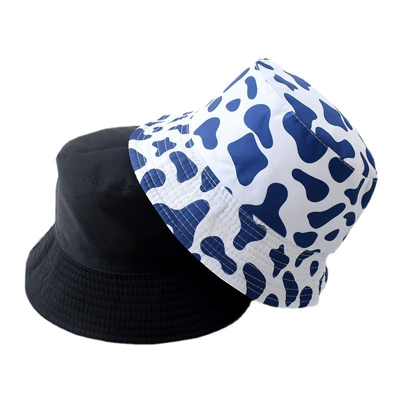 Wholesale Cotton Cow Pattern Fisherman Hat