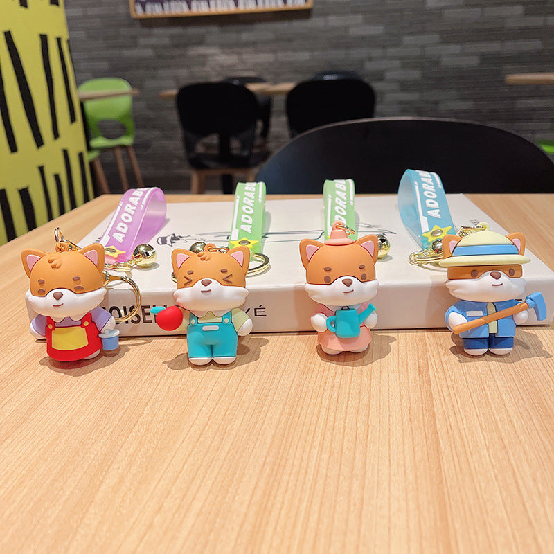 Wholesale Silicone Chaigou Creative Key Chain