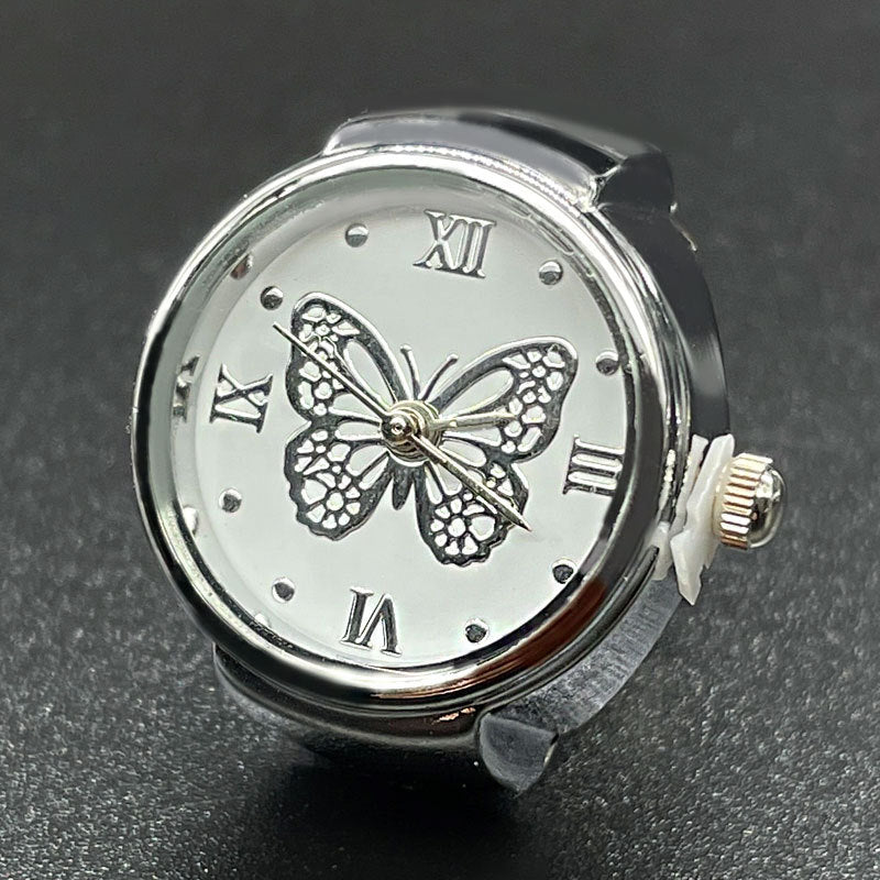 Reloj De Anillos De Mariposa De Acero Inoxidable al por mayor