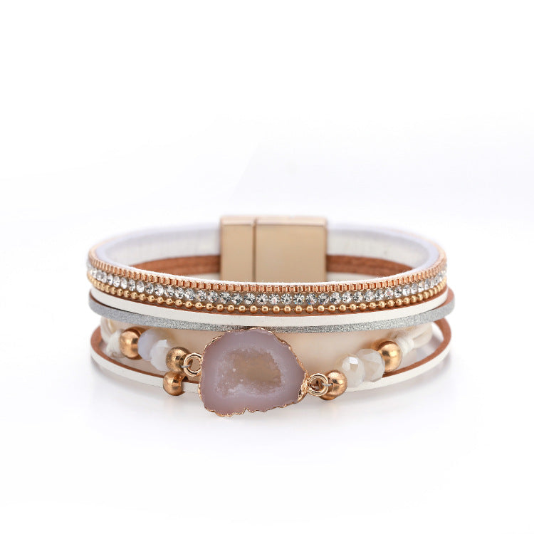 Wholesale Bohemian Crystal Beads Bracelet