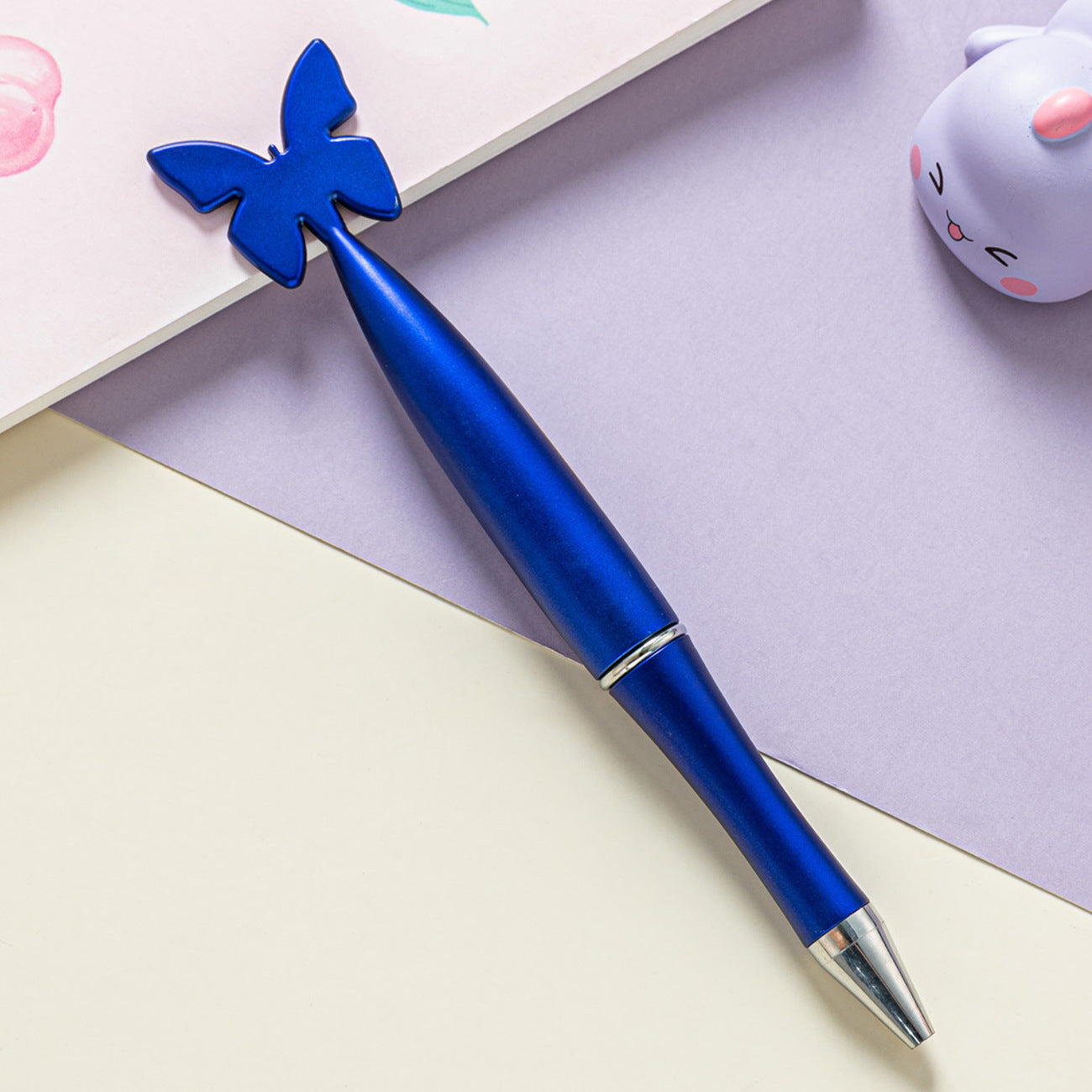 Venta al por mayor Bolígrafo De Plástico Giratorio De Mariposa