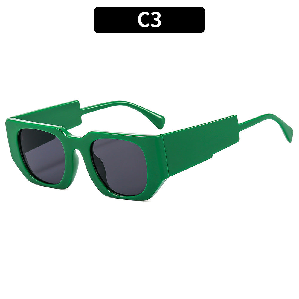 Wholesale Square Frame UV Protection PC Sunglasses