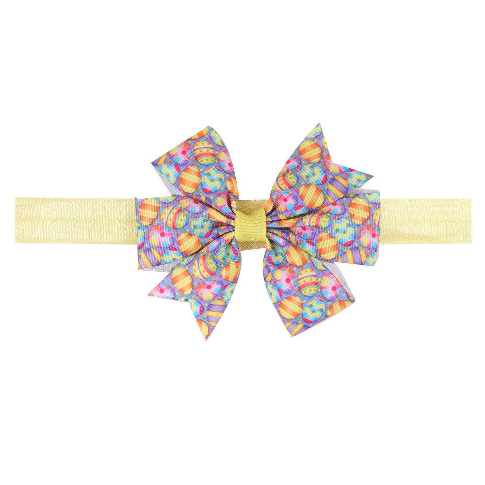 Gomas Para El Pelo De Tela Con Arcos De Pascua al por mayor