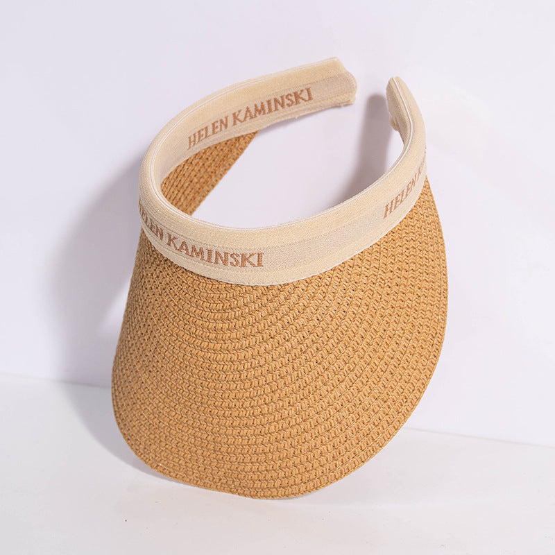 Wholesale Topless Sunscreen Straw Caps