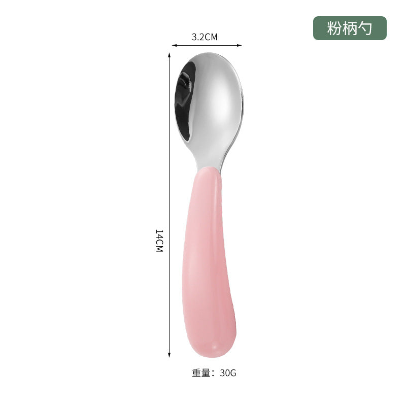 Wholesale Stainless Steel Cartoon Kids Spoon