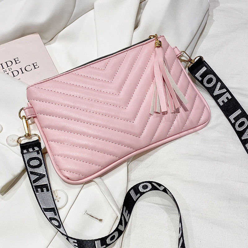 Bolso de hombro de bordado PU al por mayor