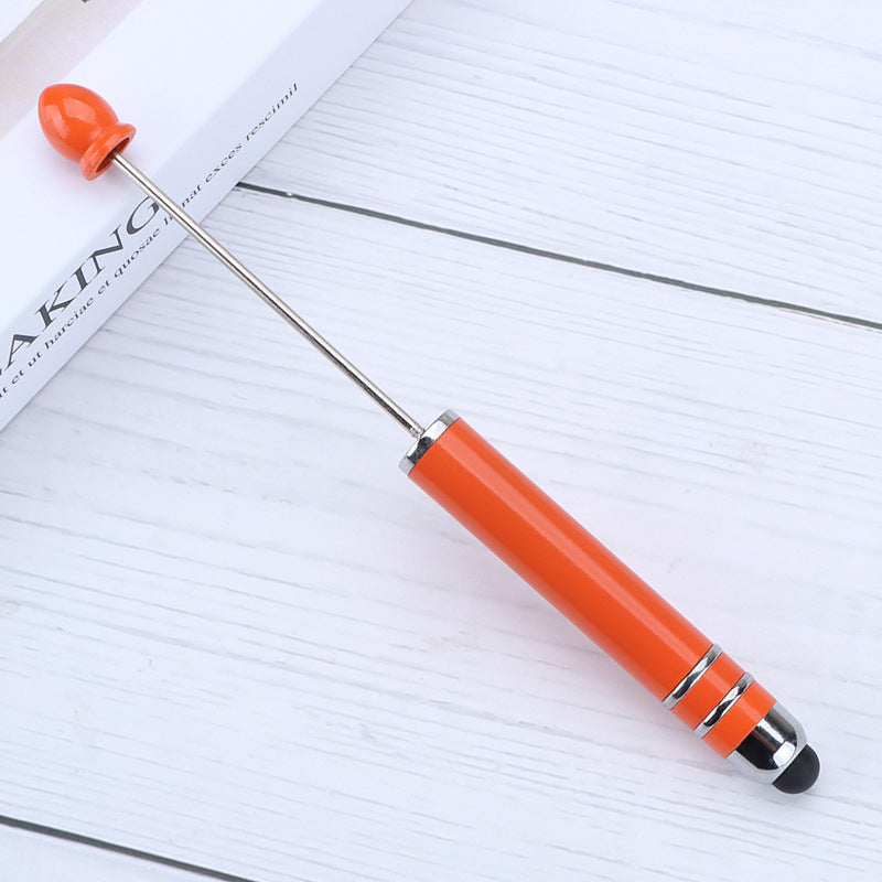 Wholesale Beadable Pnes Colorful Gradient Stylus Pen DIY Plastic Pen