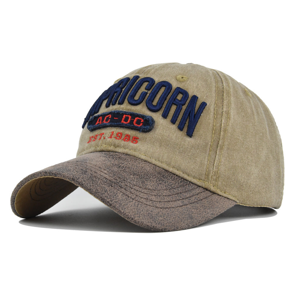 Wholesale CAPRICORN Embroidered Cotton Hat