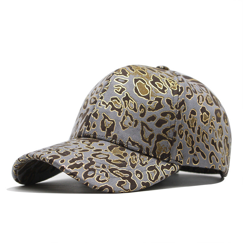 Gorra De Béisbol Con Estampado De Leopardo De Algodón al por mayor