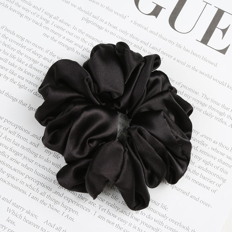 Gomas Para El Cabello Con Volantes De Terciopelo Grande Vintage al por mayor
