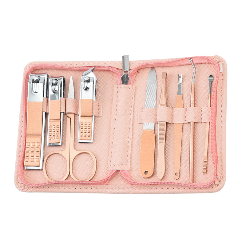 Wholesale Stainless Steel 9pcs Nail Trimming Tools Set