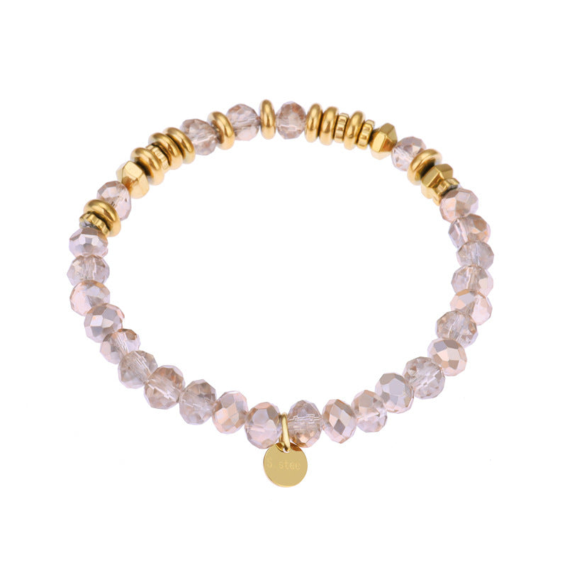 Pulsera De Acero Titanio Doblada Luna al por mayor