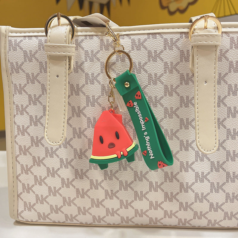 Wholesale Silicone Creative Key Chains for Fruits