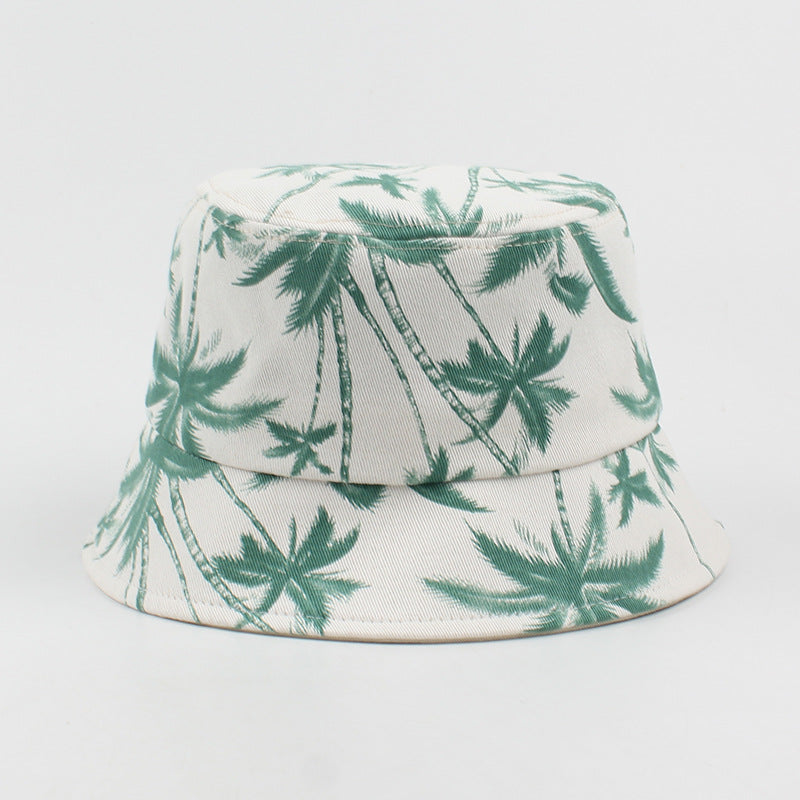 Wholesale Cotton Coconut Print Bucket Hat