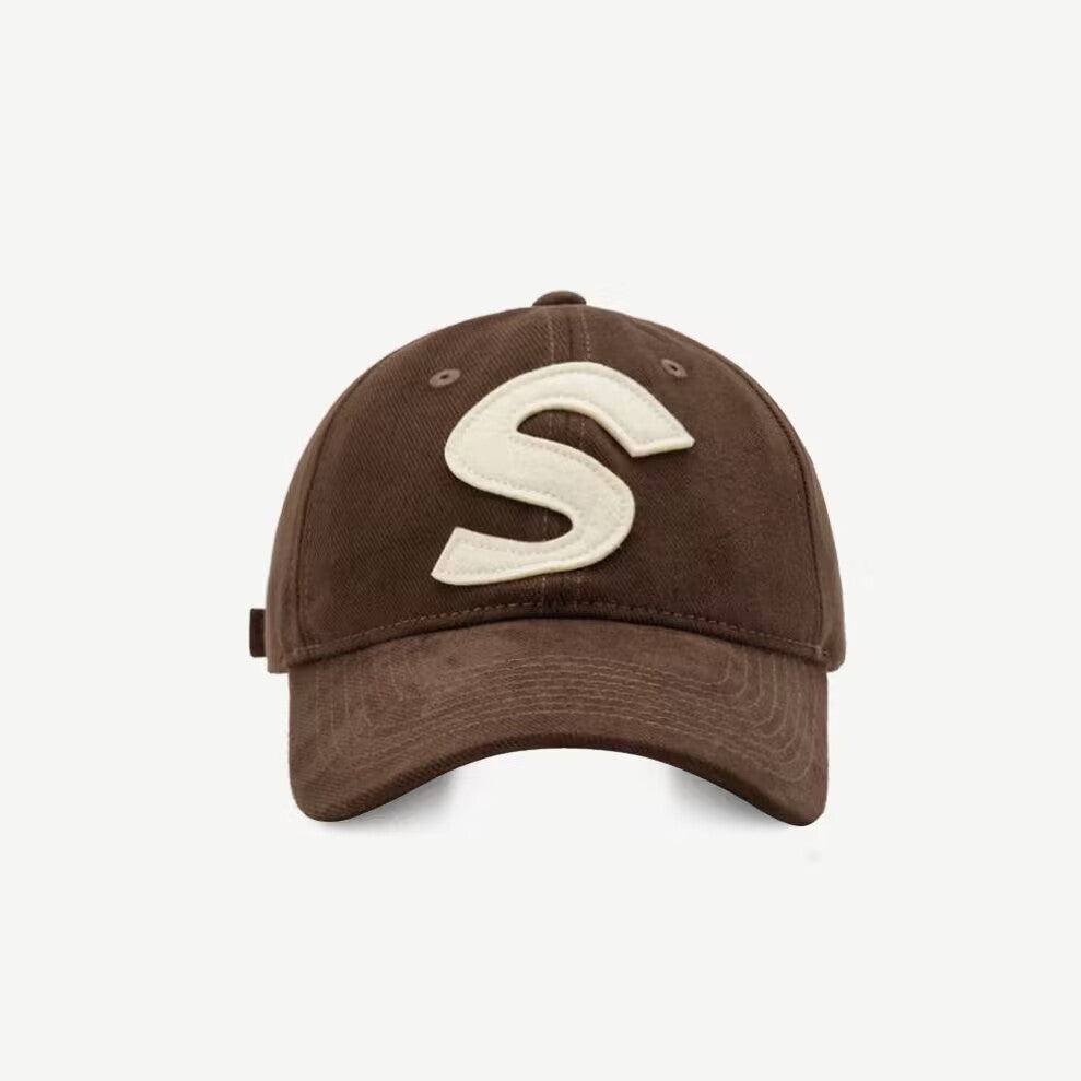Wholesale Polyester S Letter Wide Brim Baseball Cap