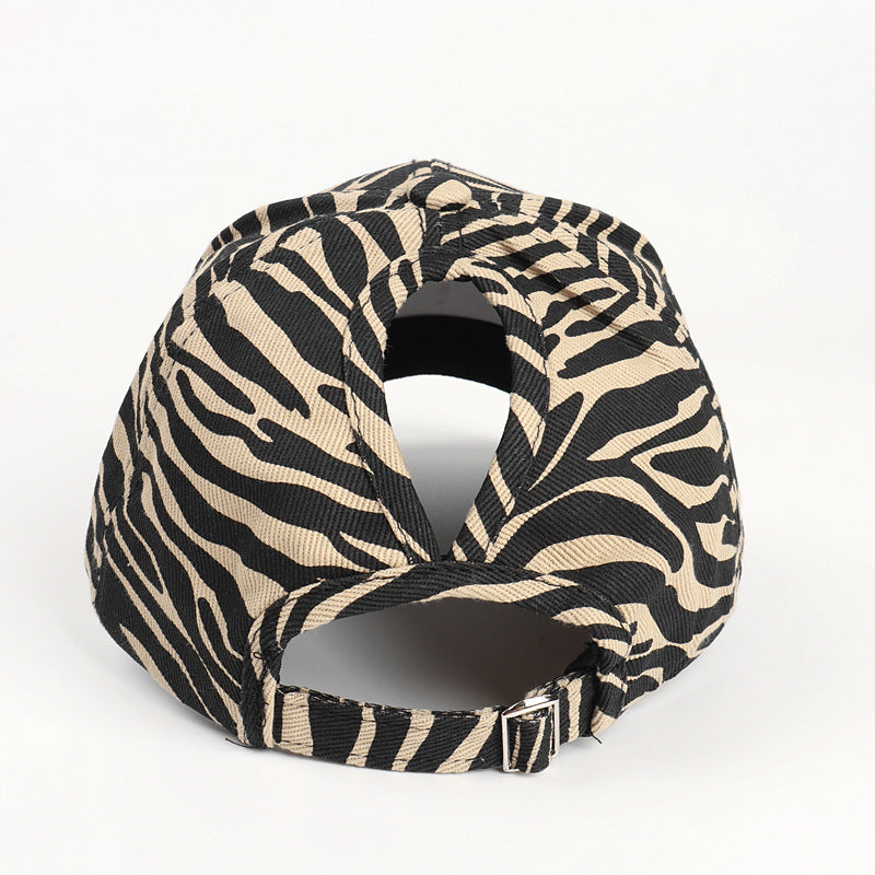 Gorra de béisbol superior dura de la impresión del caballo del algodón al por mayor