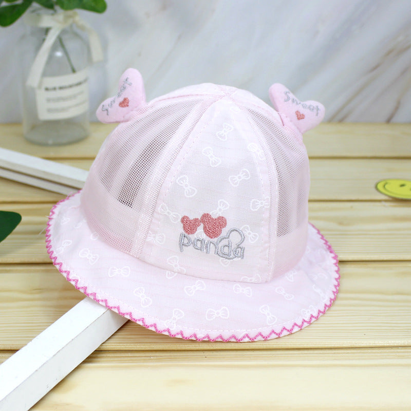 Wholesale Cotton Love Cartoon Baby Basket Hat