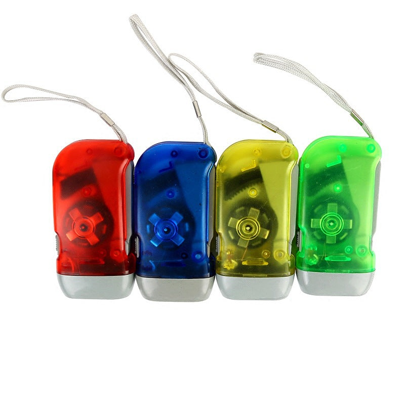 Wholesale Hand Press Flashlight Mini Light ABS Keychain
