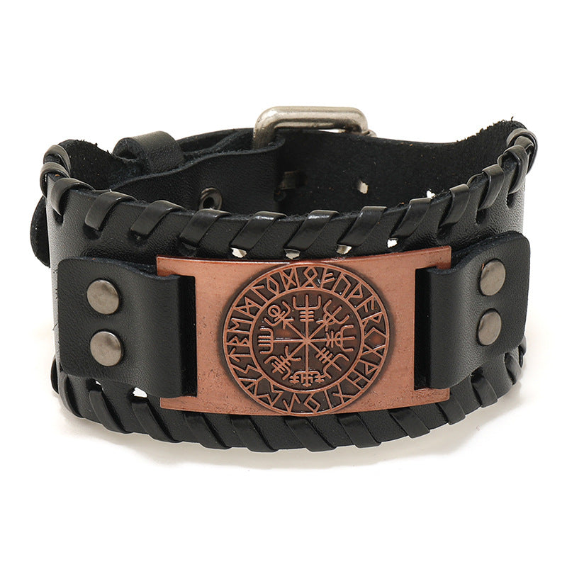 Wholesale Pirate Vintage Men's Leather Bracelet