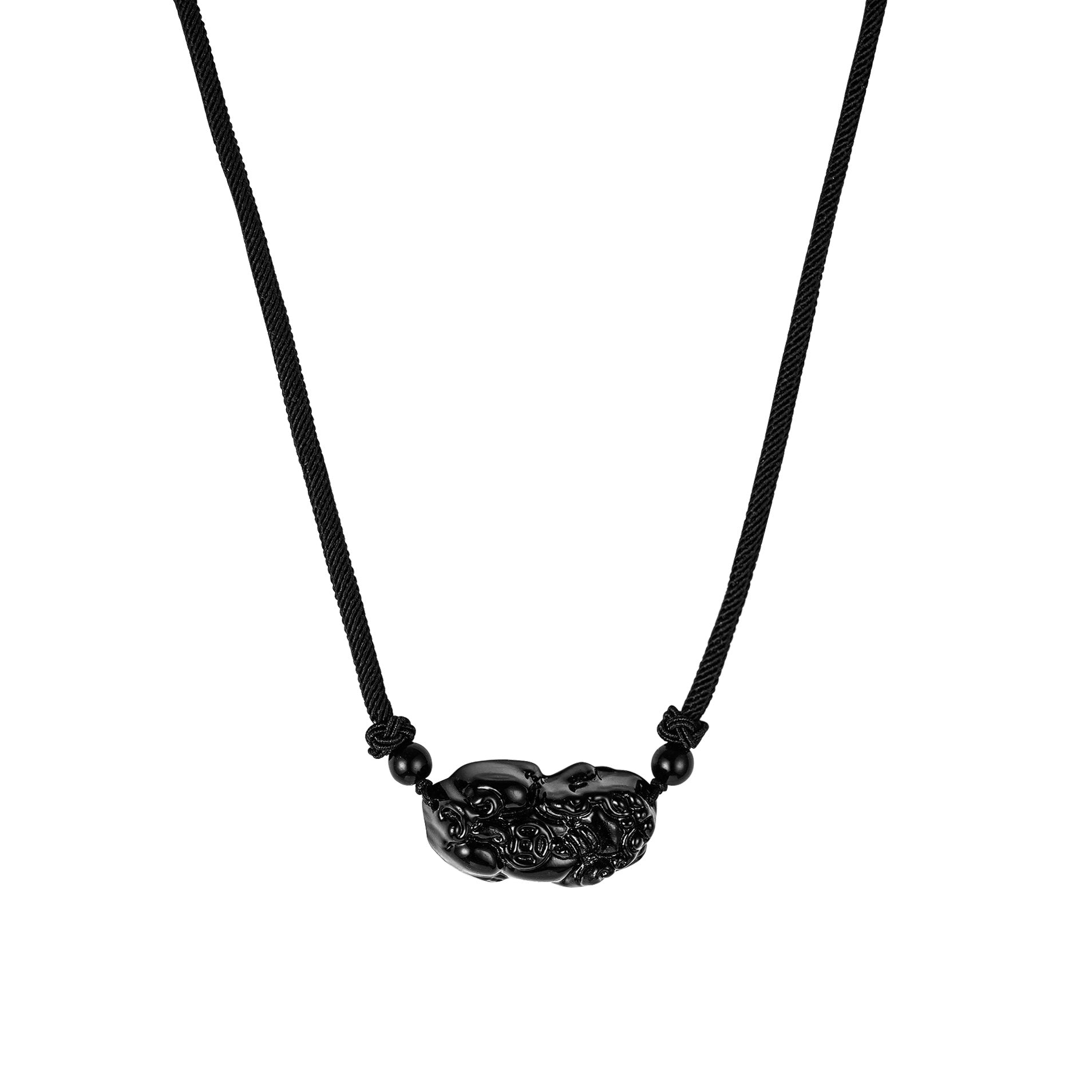 Collar Pixiu De Obsidiana Anti-Cristal Al Por Mayor