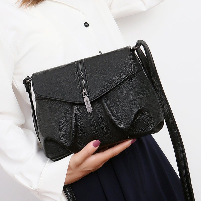 Wholesale PU Shoulder Soft Leather Bag for Women