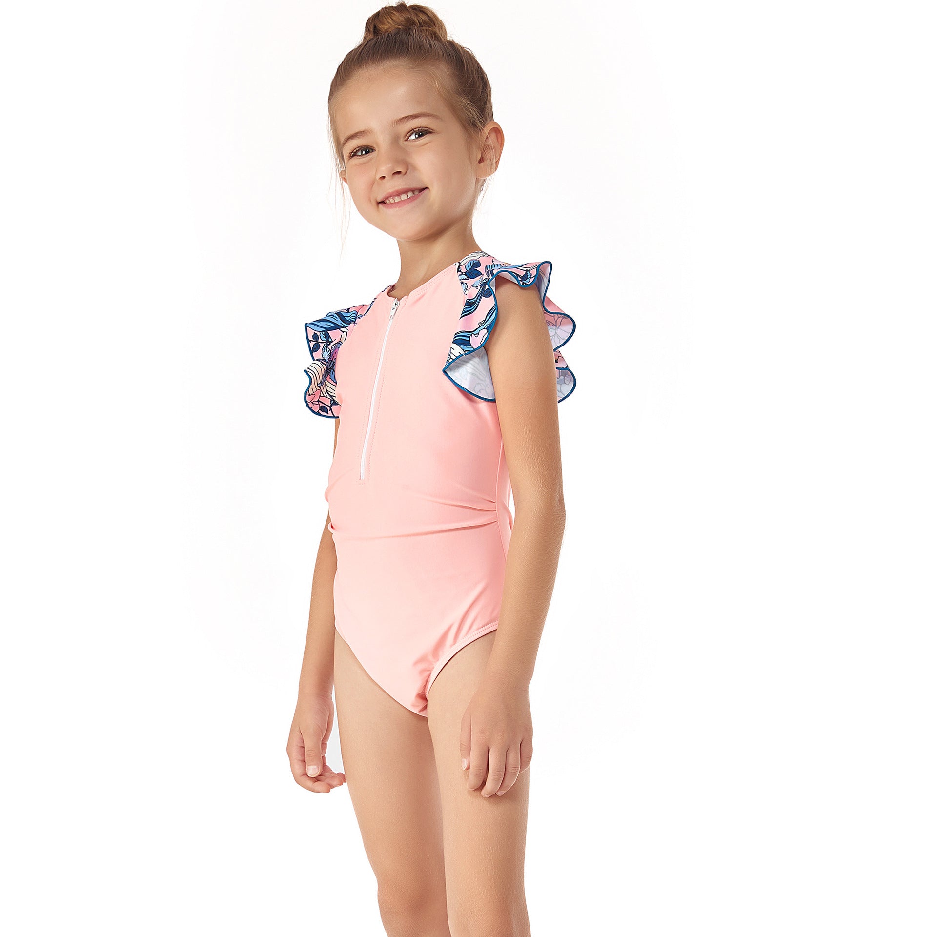 Wholesale Nylon Kids One Piece Swimwear