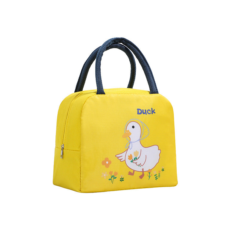 Wholesale Oxford Cloth Aluminum Film Kids Lunch Bento Bag