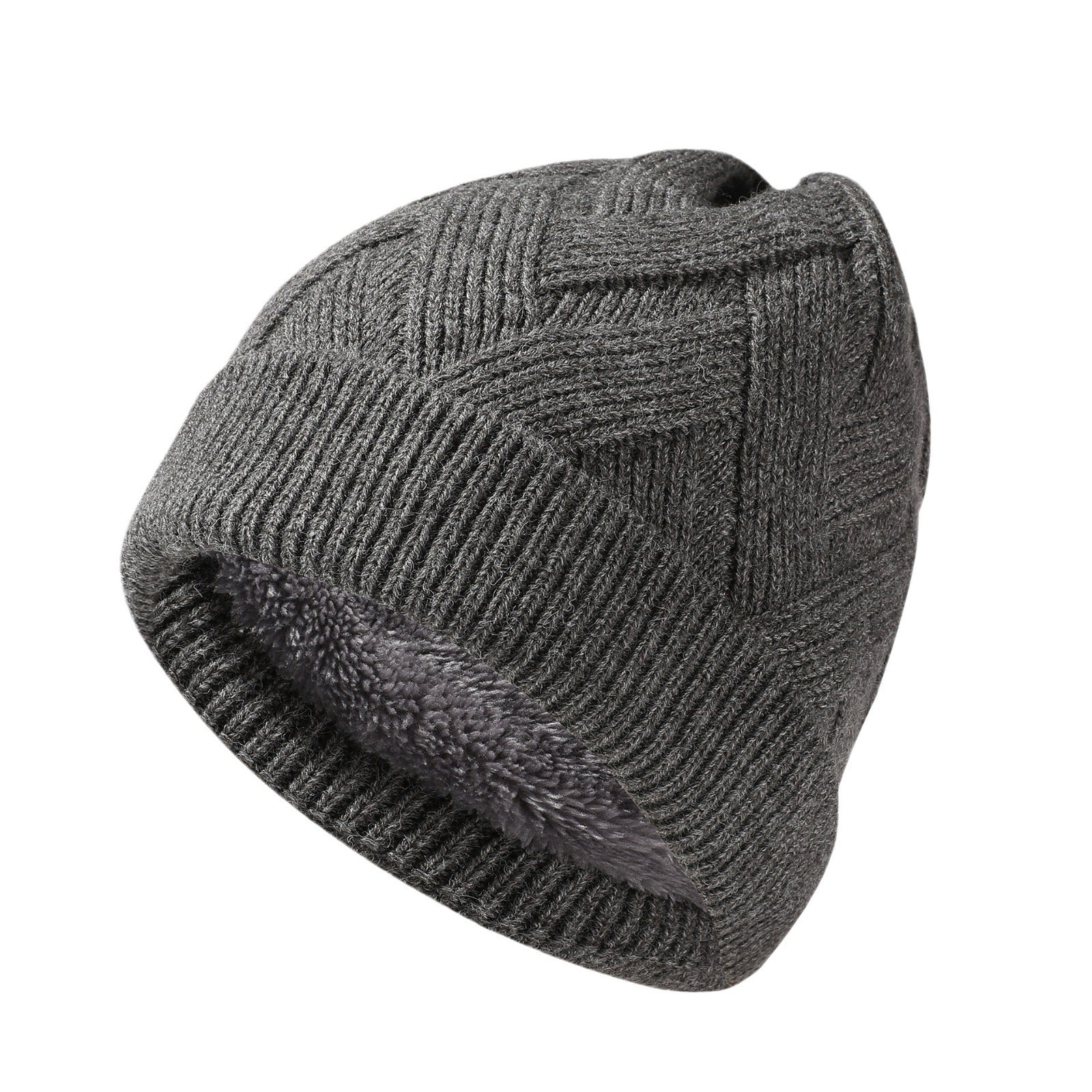 Wholesale Winter Thickened Twill Knitted Wool Hats