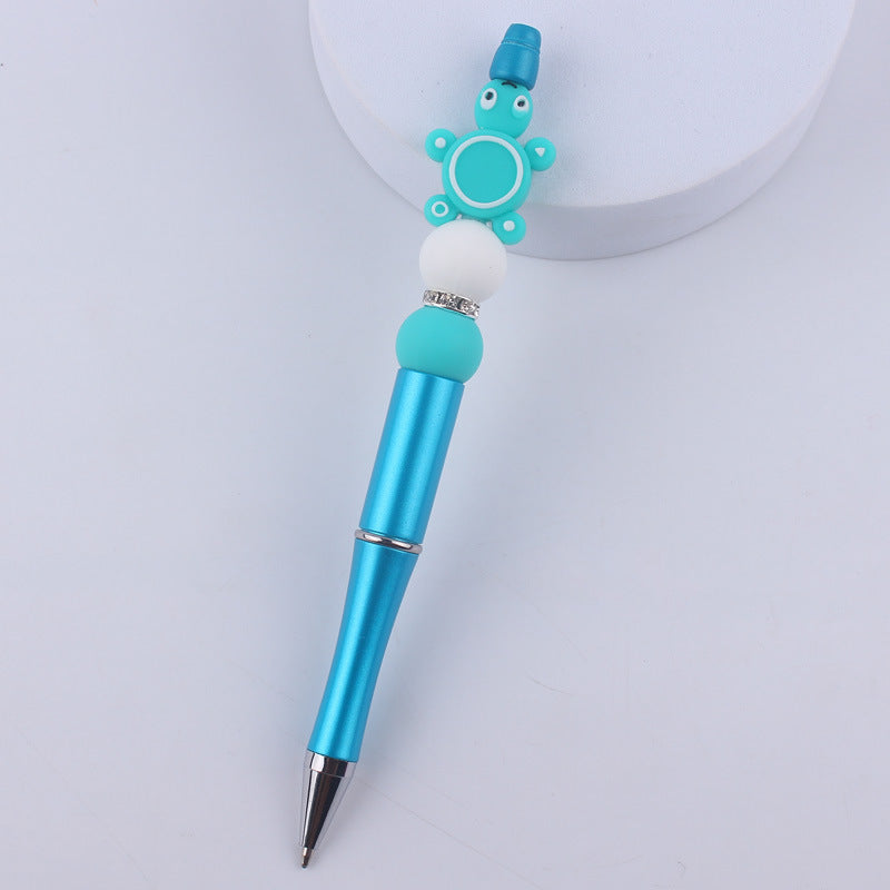 Wholesale Cartoon Animal Silicone Handmade Beadable Pens