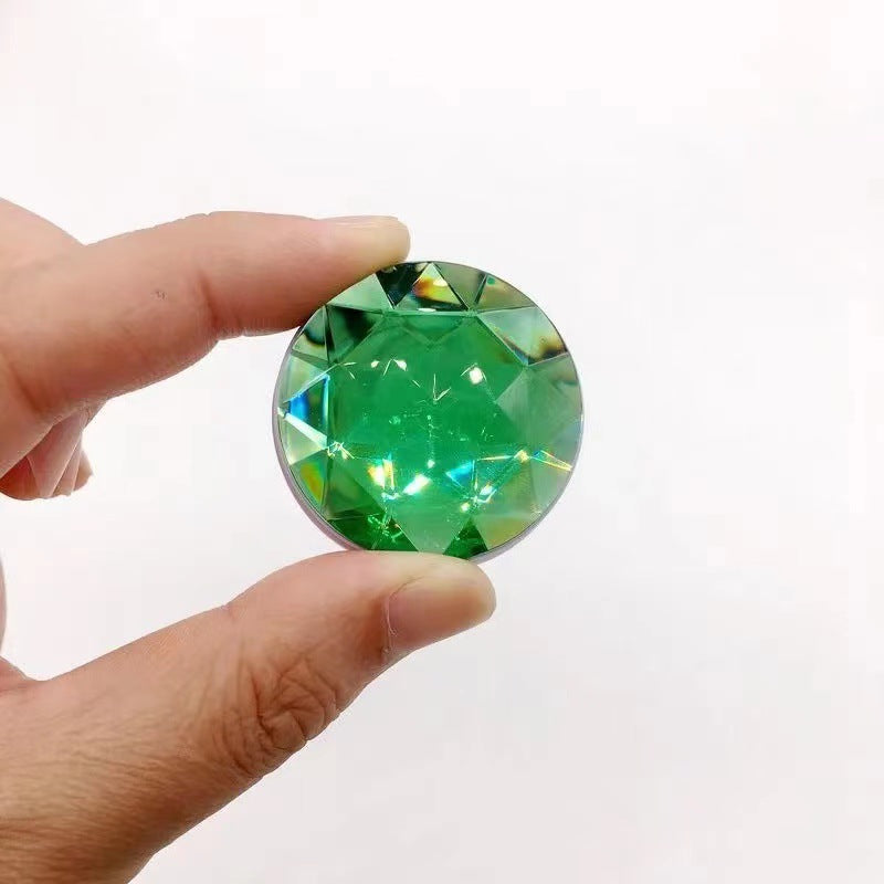 Wholesale Anti Slip Back Cover Type Gemstone Plastic Mobile Phone Holder