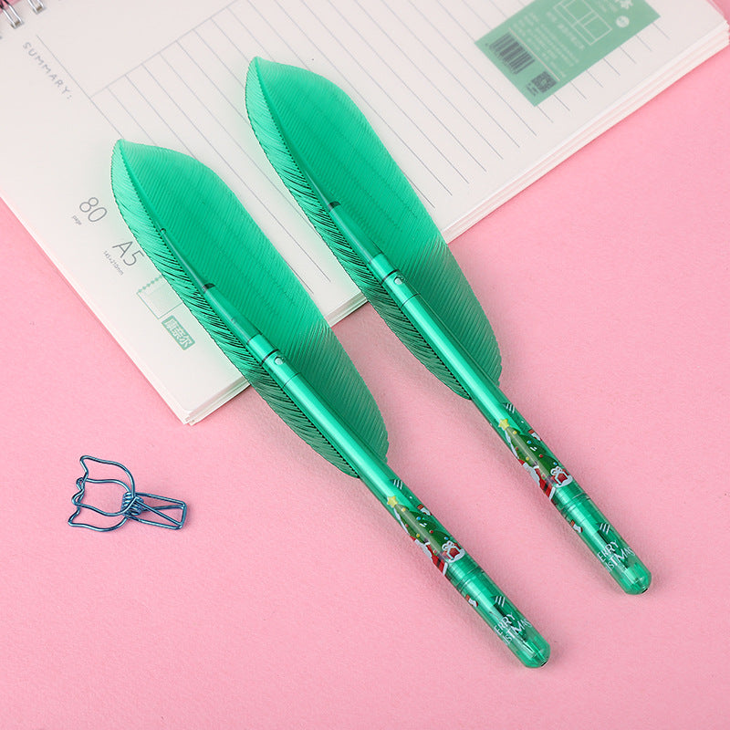 Wholesale Plastic Feather Ballpoint Pen