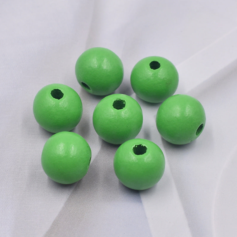 Wholesale 16MM Colored Wood Beads