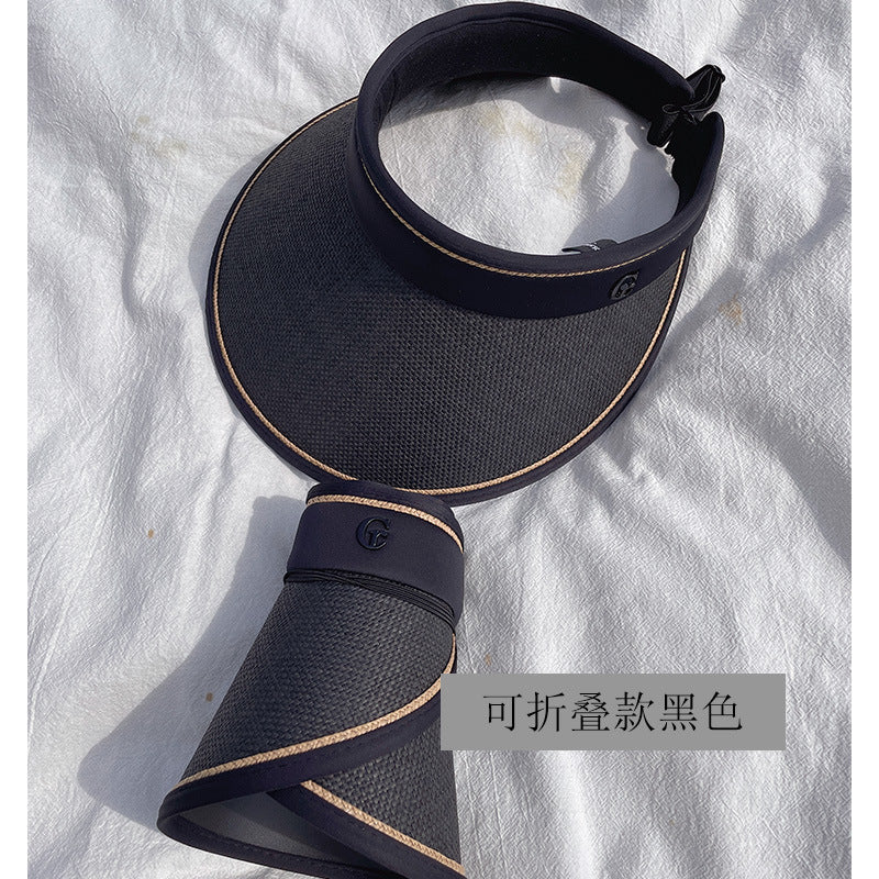 Venta al por mayor Sombrero vacío de ala ancha de vinilo