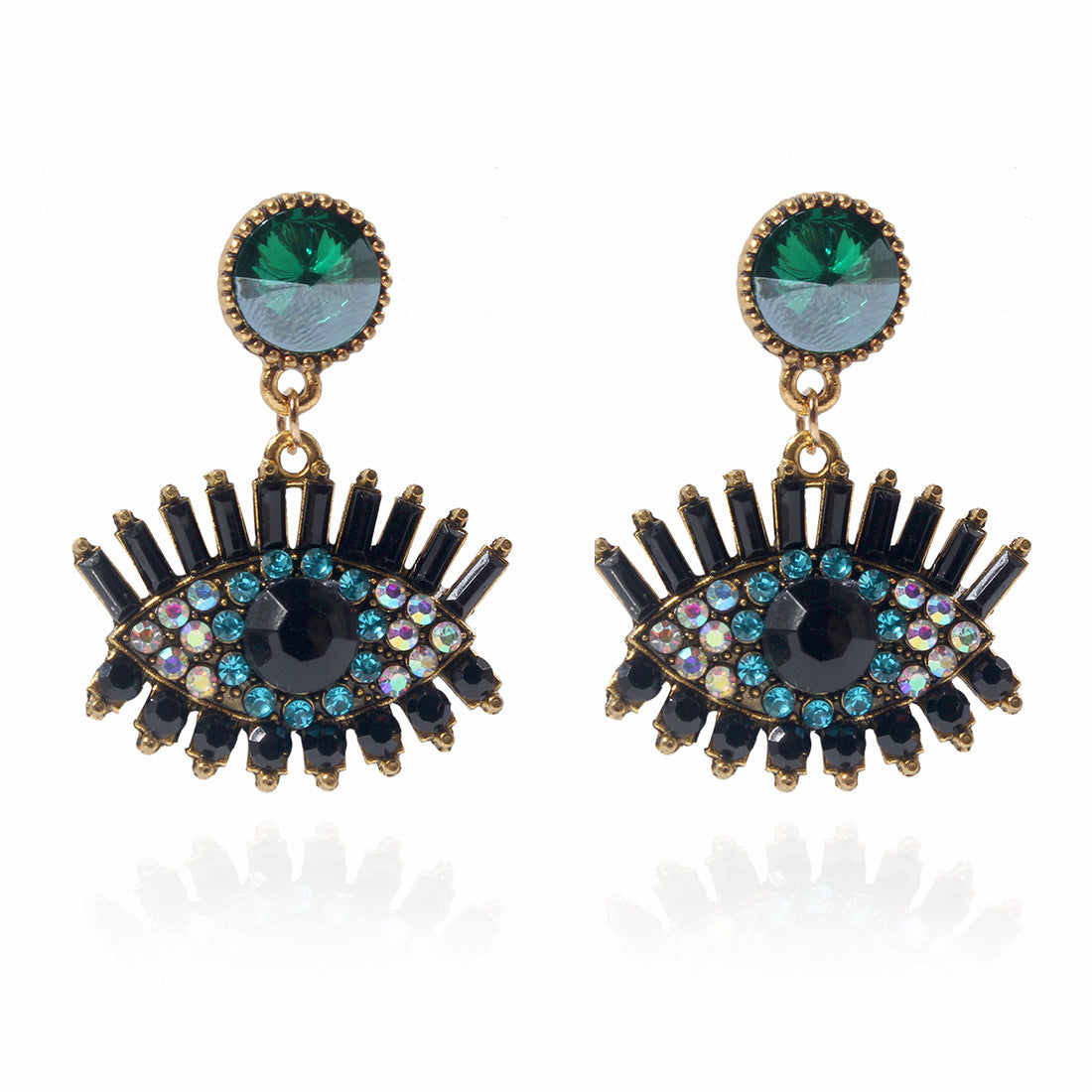 Pendientes De Aleación De Ojo De Diablo al por mayor