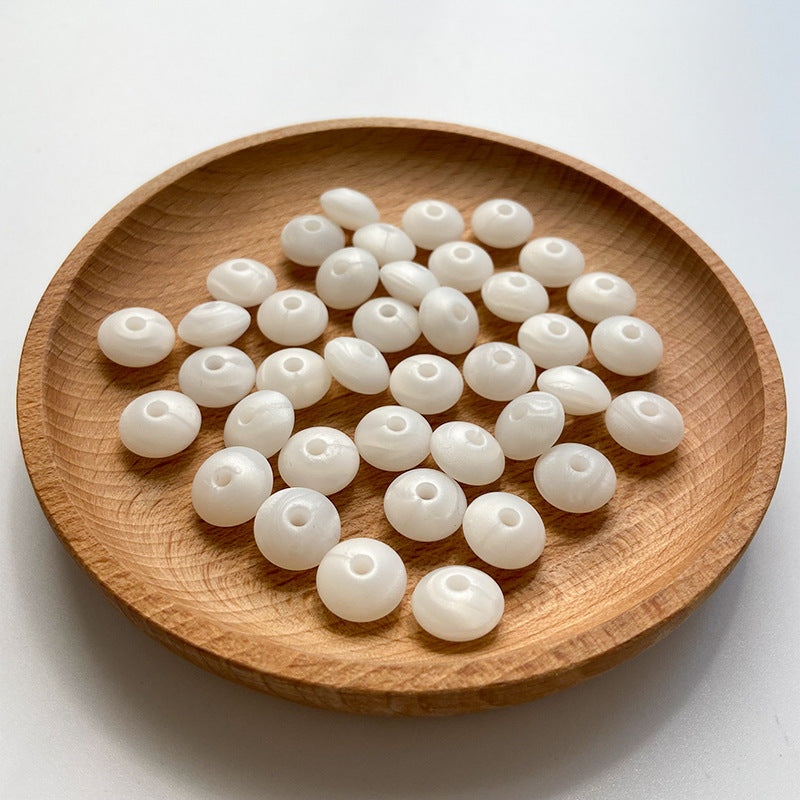 Wholesale 50PCS Small Beads 12MM DIY Abacus Beads Silicone