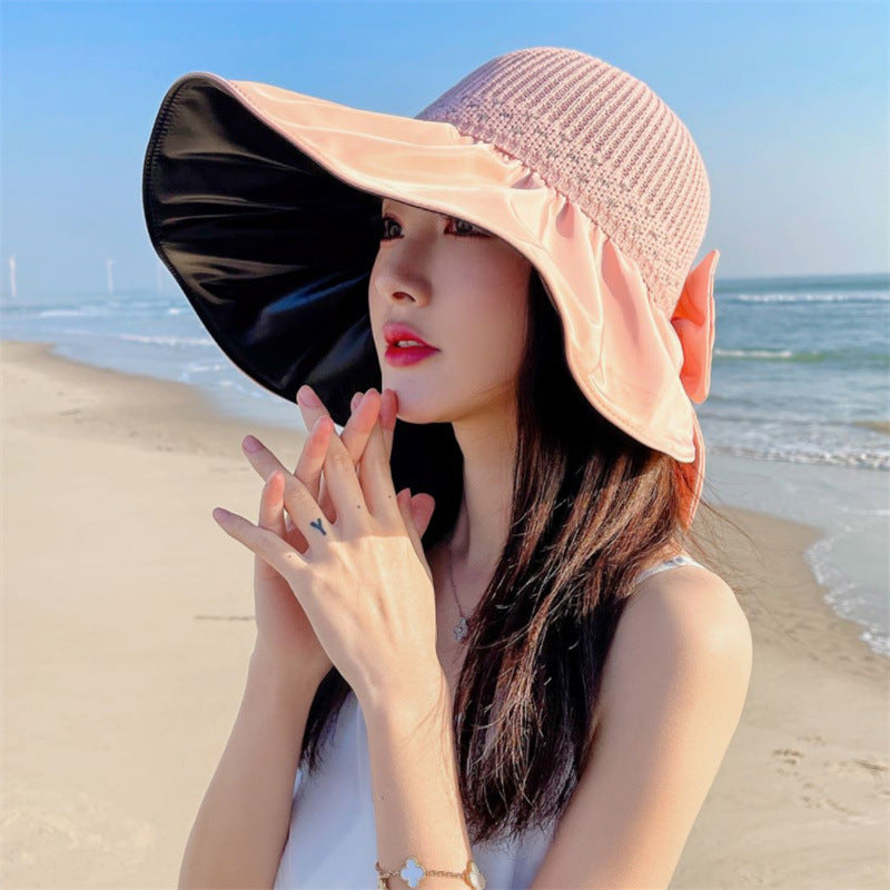 Wholesale Foldable Large Brim Cotton Bucket Hat