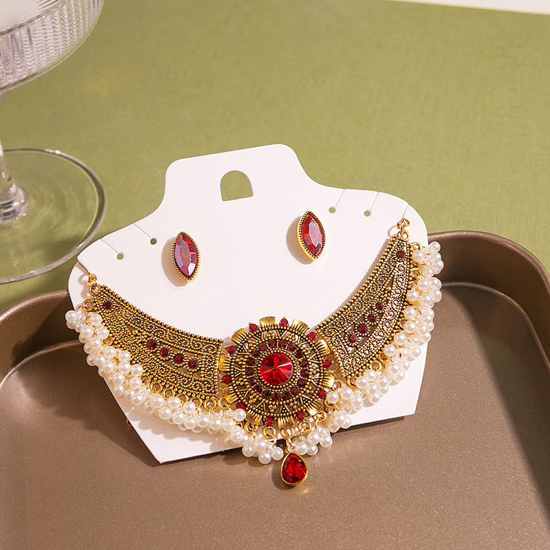 Wholesale Vintage Metal American Style Alloy Earrings