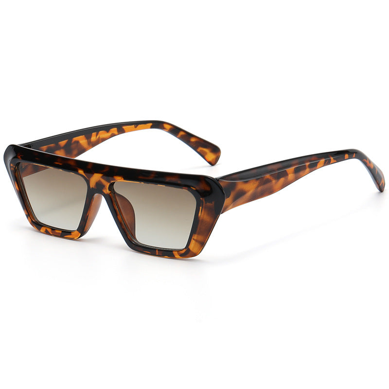 Wholesale One-piece One-piece Frame PU Sunglasses