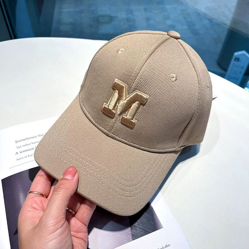 Wholesale Polyester M Letter Sunshade and Sunscreen Baseball Cap