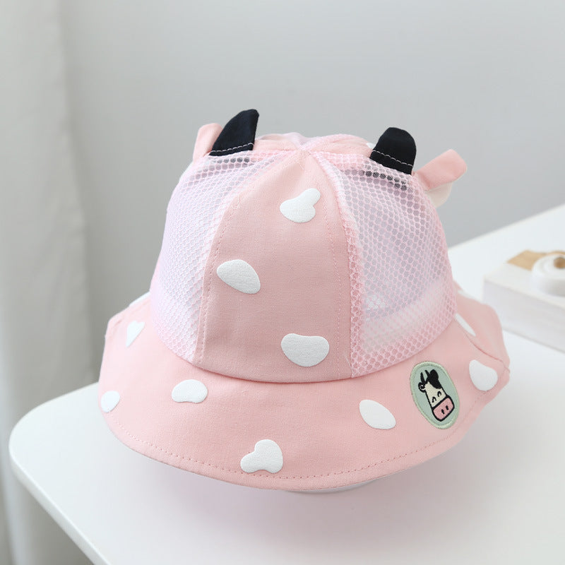 Wholesale Summer Cotton Children's Sunscreen Fisherman Hats