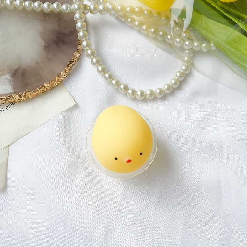 Tenedor elástico suave del teléfono móvil del airbag de la descompresión linda al por mayor del silicón